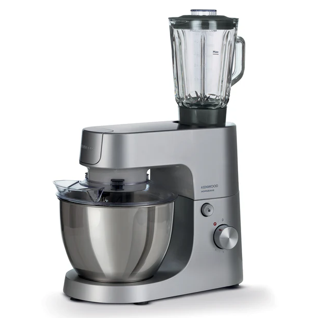 Silver Kitchen Machine with Blender Cake Mixer Silver Kitchen Machine with Blender Silver Kitchen Machine with Blender Kenwood