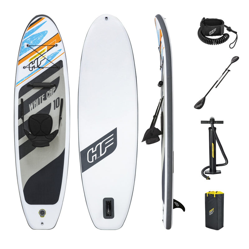 Hydroforce White Cap SUP Stand Up Surf Boards Hydroforce White Cap SUP Stand Up Hydroforce White Cap SUP Stand Up Bestway