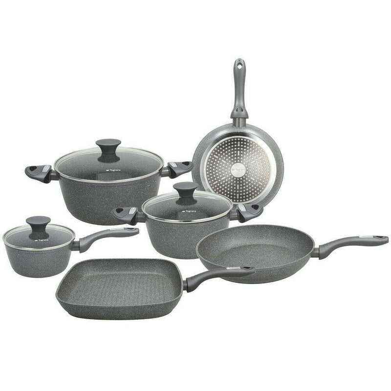 Mythos Line-Cooking Set-9 Pieces Cooking Pot Mythos Line-Cooking Set-9 Pieces Mythos Line-Cooking Set-9 Pieces Tognana