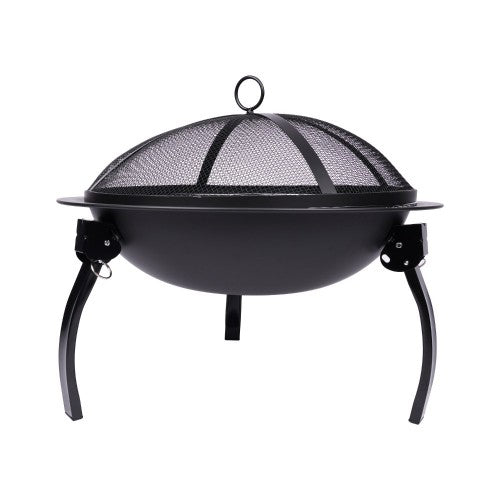 LIFESTYLE OUTDOOR FIREPIT WITH GRILL 55X55X38CM Outdoor Barbque LIFESTYLE OUTDOOR FIREPIT WITH GRILL 55X55X38CM LIFESTYLE OUTDOOR FIREPIT WITH GRILL 55X55X38CM LifeStyle