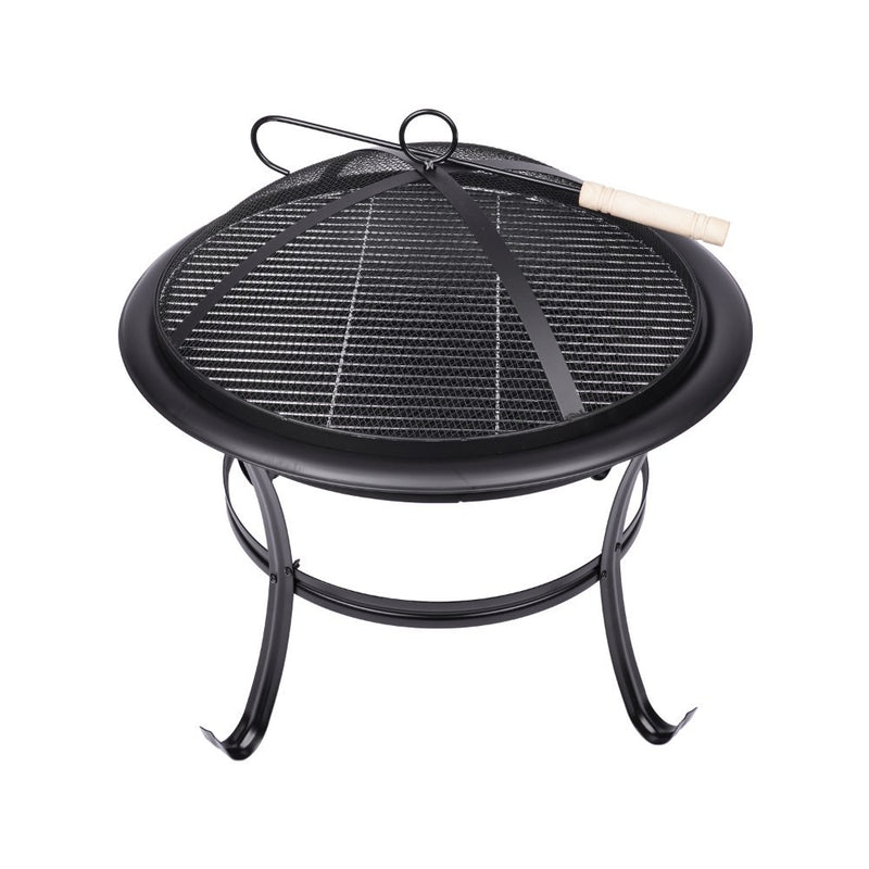 Outdoor Firepit With Grill Outdoor Barbque Outdoor Firepit With Grill Outdoor Firepit With Grill LifeStyle