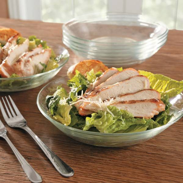 Set of 6 - Clear Soup Plate 23 Cm Plates Set of 6 - Clear Soup Plate 23 Cm Set of 6 - Clear Soup Plate 23 Cm Duralex