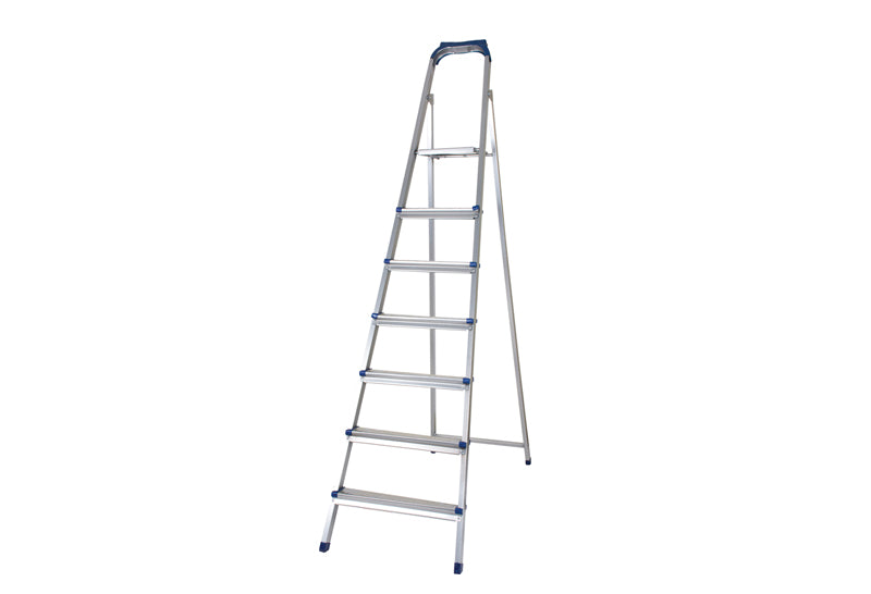 Ladder 6 Steps Aluminum + Platform Ladder Ladder 6 Steps Aluminum + Platform Ladder 6 Steps Aluminum + Platform Zilan