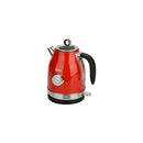 Electric Cordless Retro Kettle Red 1.7L Water Kettle Electric Cordless Retro Kettle Red 1.7L Electric Cordless Retro Kettle Red 1.7L Zilan