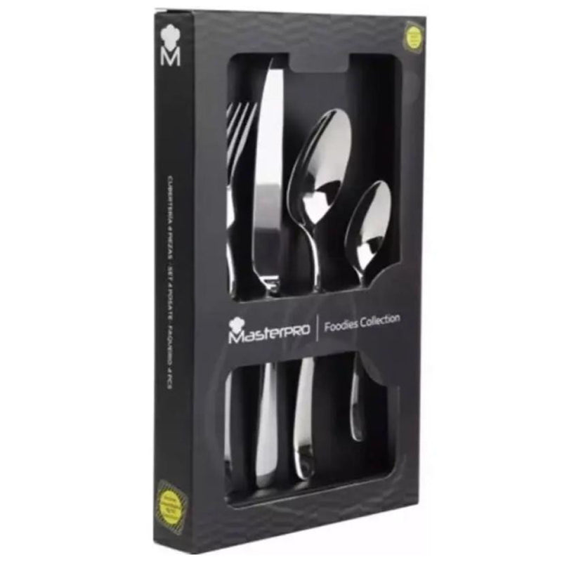 Cutlery Set, 4 Pieces Cutlery Set Cutlery Set, 4 Pieces Cutlery Set, 4 Pieces MasterPro