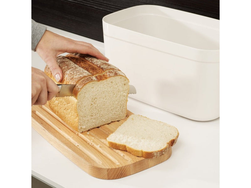 Bread Bin with Cutting Board Lid-Black Bread Boxes & Bags Bread Bin with Cutting Board Lid-Black Bread Bin with Cutting Board Lid-Black Joseph Joseph