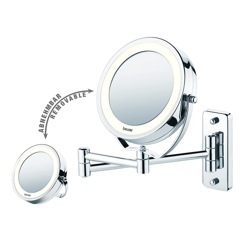 2 in 1 Illuminated Cosmetics Mirror Face Mirrors 2 in 1 Illuminated Cosmetics Mirror 2 in 1 Illuminated Cosmetics Mirror Beurer