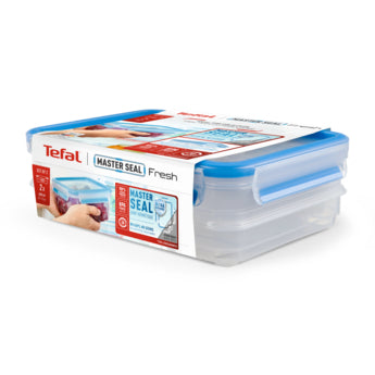 MASTERSEAL Cold Cut 2x0.60L Food containers MASTERSEAL Cold Cut 2x0.60L MASTERSEAL Cold Cut 2x0.60L Tefal
