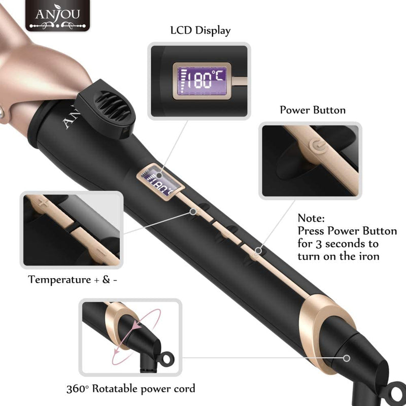 Curling Iron Palette Curling Iron Curling Iron Anjou