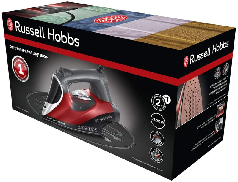 Iron Machine- 2600 Watt Irons & Ironing Systems Iron Machine- 2600 Watt Iron Machine- 2600 Watt Russell Hobbs