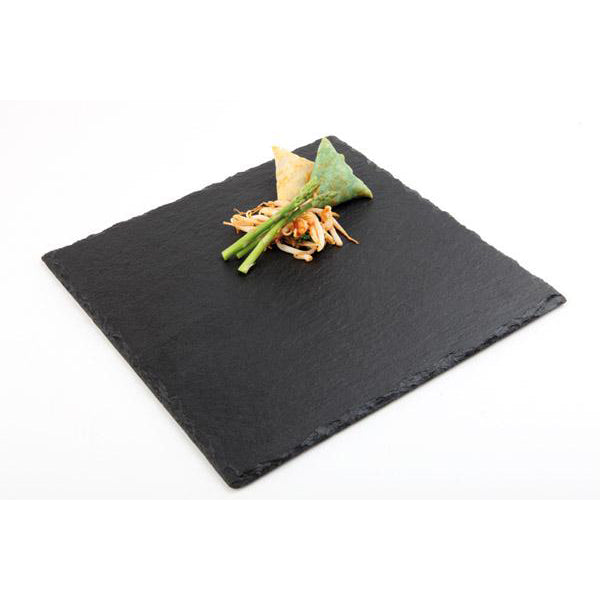 Square Tray/Board - Natural Slate The Chefs Warehouse By MG Square Tray/Board - Natural Slate Square Tray/Board - Natural Slate The Chefs Warehouse By MG