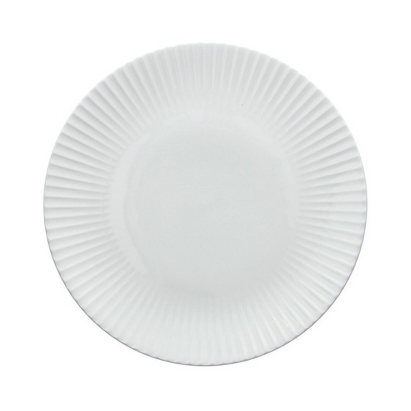 Set of 6 Dinner Plates - White Plates Set of 6 Dinner Plates - White Set of 6 Dinner Plates - White Tognana
