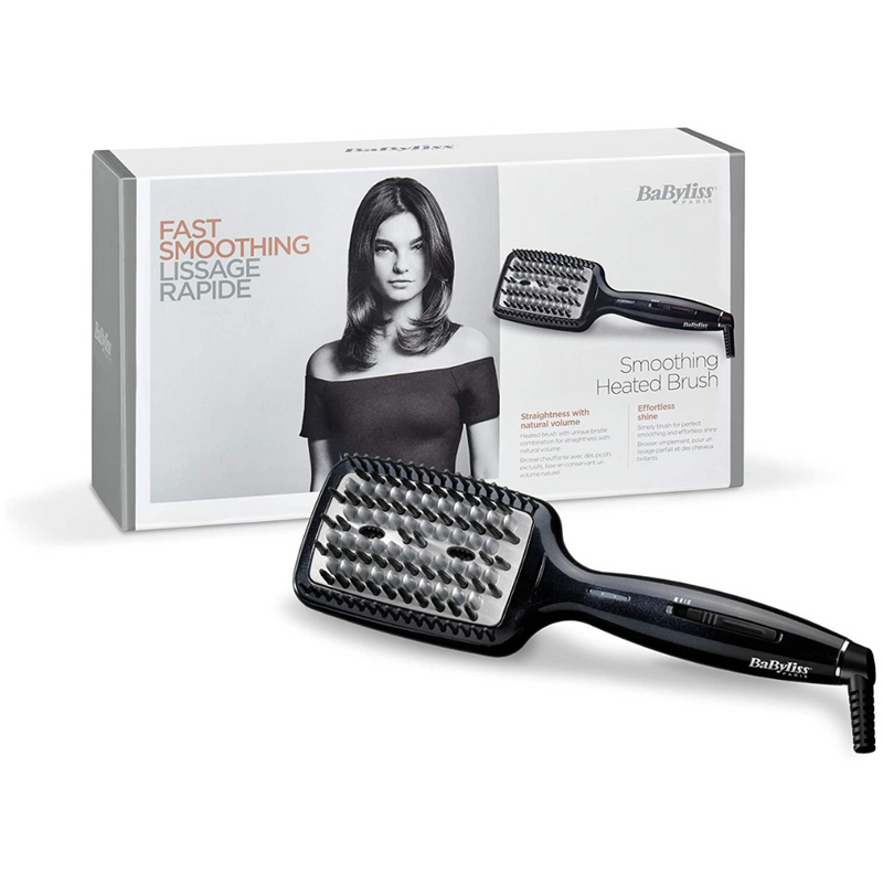 Heated Brush 3D Liss Brush With Ionic Technology - Black hair brush Heated Brush 3D Liss Brush With Ionic Technology - Black Heated Brush 3D Liss Brush With Ionic Technology - Black BabyLiss