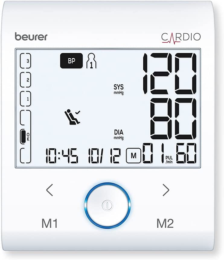 Cardio Blood Pressure Monitor with ECG function Blood Pressure Monitors Cardio Blood Pressure Monitor with ECG function Cardio Blood Pressure Monitor with ECG function Beurer