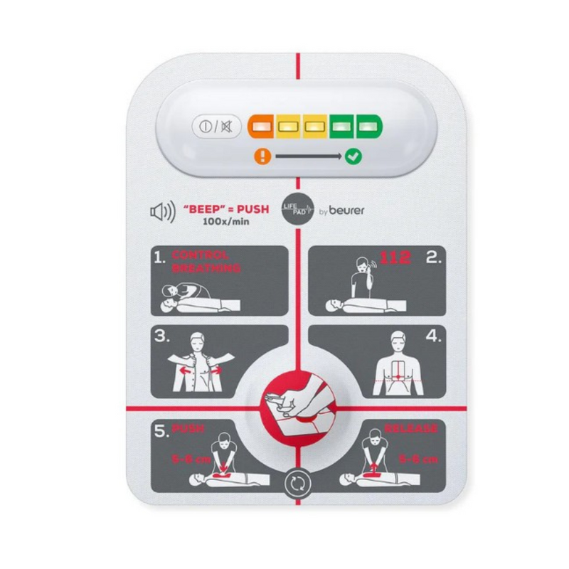 LifePad Resuscitation Aid First Aid Kits LifePad Resuscitation Aid LifePad Resuscitation Aid Beurer
