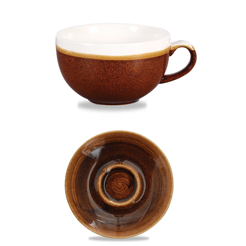 Tea-Coffee-Cappuccino Cup - MONOCHROME