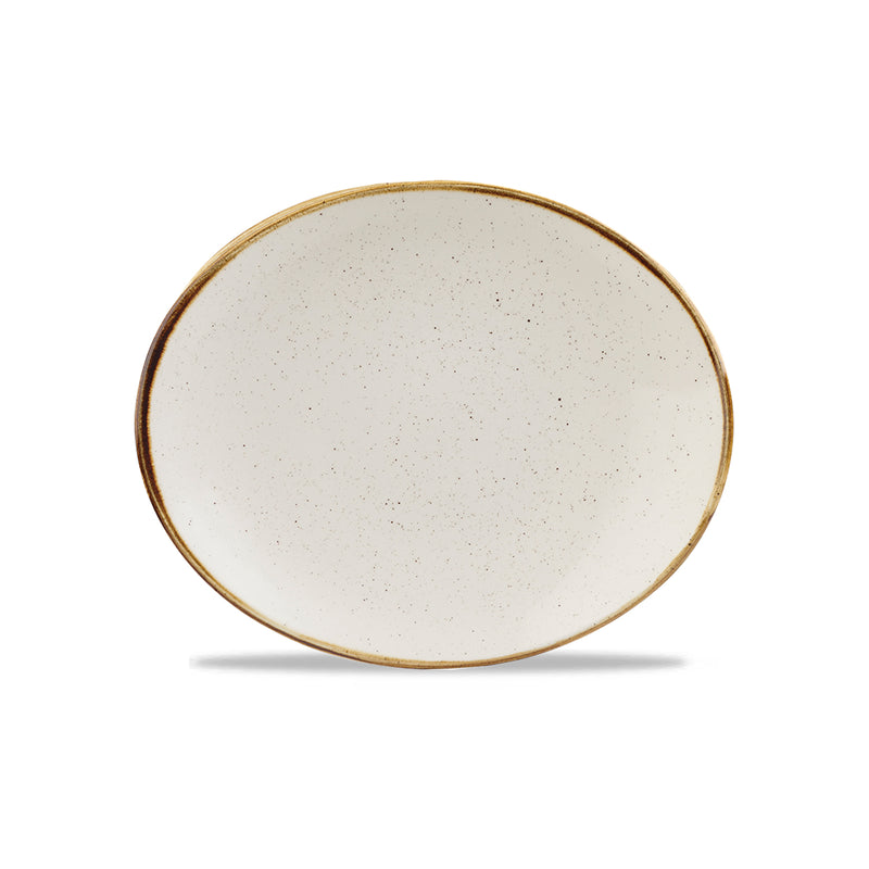 Orbit Oval Coupe Plate - Stonecast Barley White The Chefs Warehouse by MG Orbit Oval Coupe Plate - Stonecast Barley White Orbit Oval Coupe Plate - Stonecast Barley White The Chefs Warehouse by MG