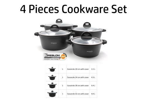 4 Pieces Cookware Set cookware set 4 Pieces Cookware Set 4 Pieces Cookware Set Dosthoff