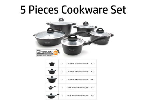 5 Pieces Cookware Set