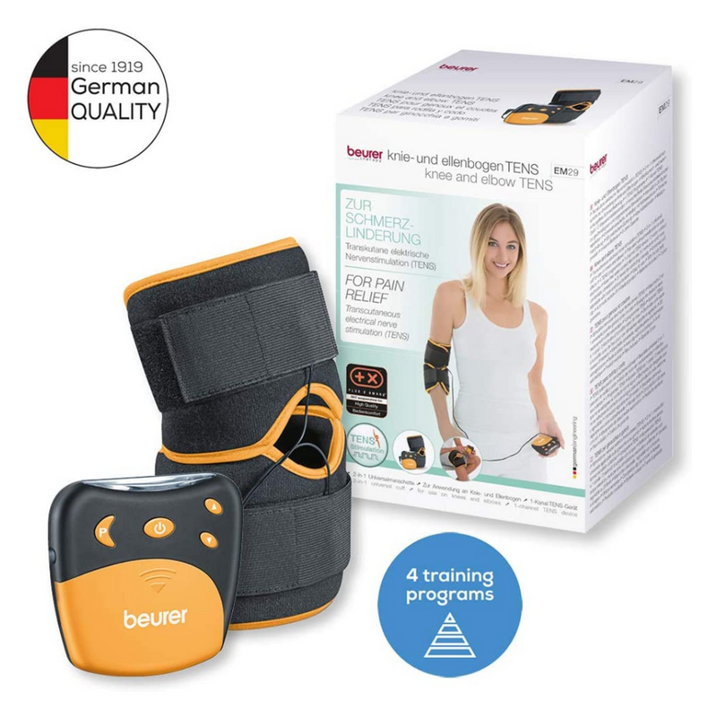 2-in-1 Knee and Elbow TENS Occupational & Physical Therapy Equipment 2-in-1 Knee and Elbow TENS 2-in-1 Knee and Elbow TENS Beurer
