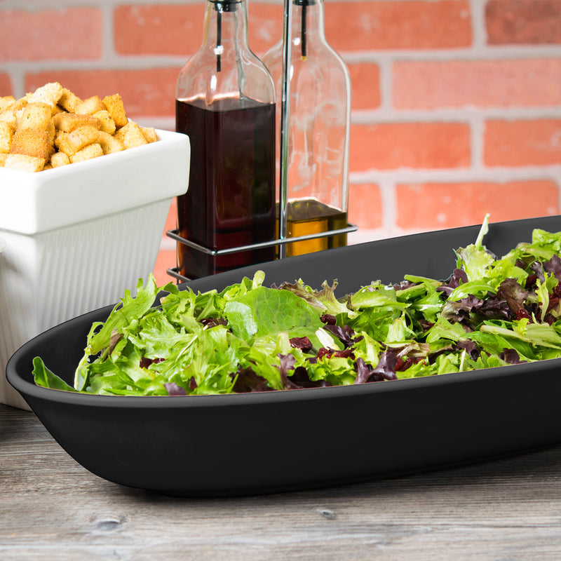 Black Deep Oval Platter The Chefs Warehouse By MG Black Deep Oval Platter Black Deep Oval Platter The Chefs Warehouse By MG