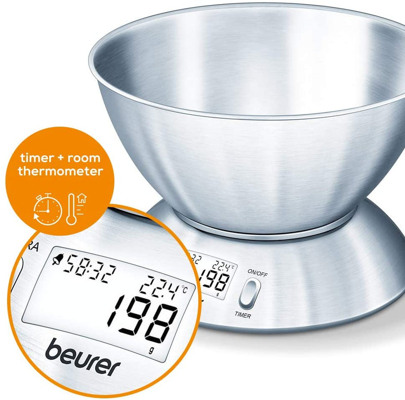Modern Digital Kitchen Scale Measuring Scales Modern Digital Kitchen Scale Modern Digital Kitchen Scale Beurer
