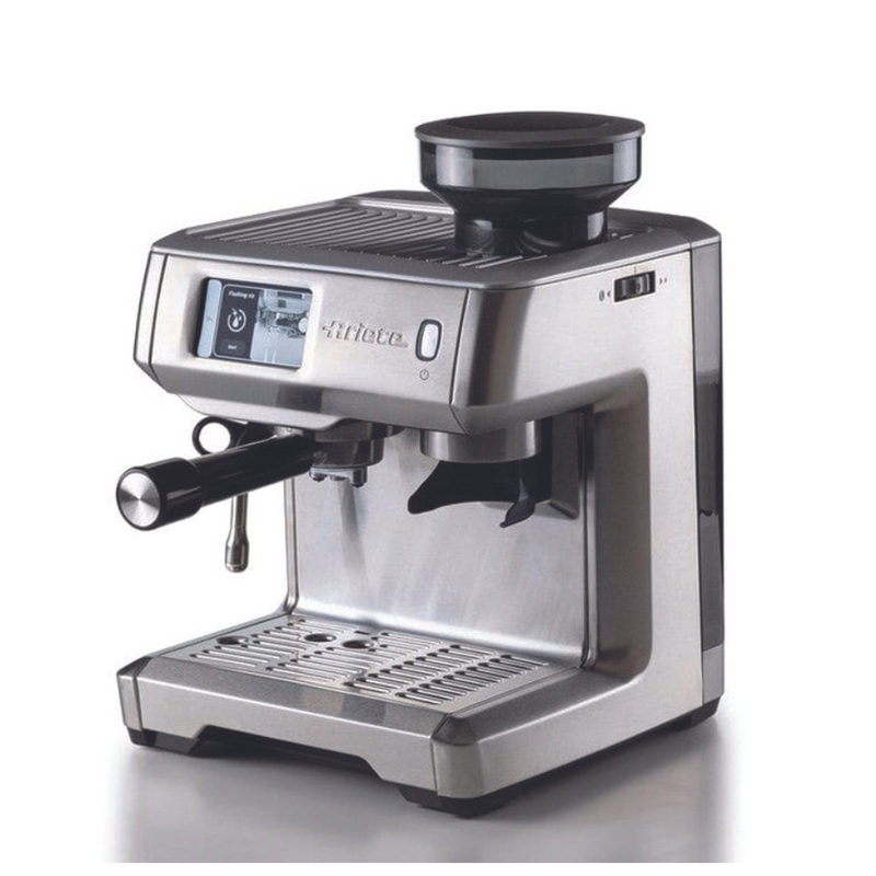Metal Espresso Machine W/ Grinder Coffee Makers & Espresso Machines Metal Espresso Machine W/ Grinder Metal Espresso Machine W/ Grinder Ariete