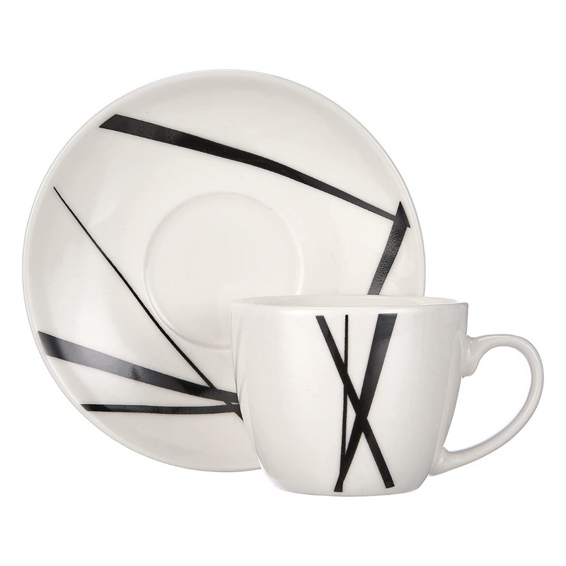 Metropol Graphic Set of 6 Coffee Cups with Saucer Coffee & Tea Cups Metropol Graphic Set of 6 Coffee Cups with Saucer Metropol Graphic Set of 6 Coffee Cups with Saucer Tognana