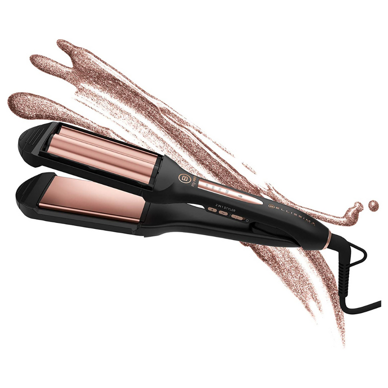 My Pro 2-in-1 Straight and Waves Hair Styler Hair Straighteners My Pro 2-in-1 Straight and Waves Hair Styler My Pro 2-in-1 Straight and Waves Hair Styler Bellissima