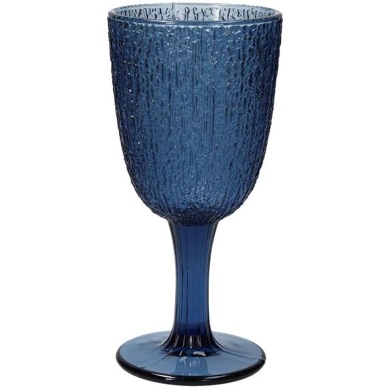 Set of 3 Goblets - Blue Glass cups Set of 3 Goblets - Blue Set of 3 Goblets - Blue Tognana
