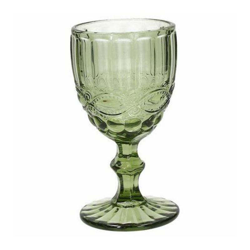 Set of 3 Goblets - Madame Verde Glass cups Set of 3 Goblets - Madame Verde Set of 3 Goblets - Madame Verde Tognana
