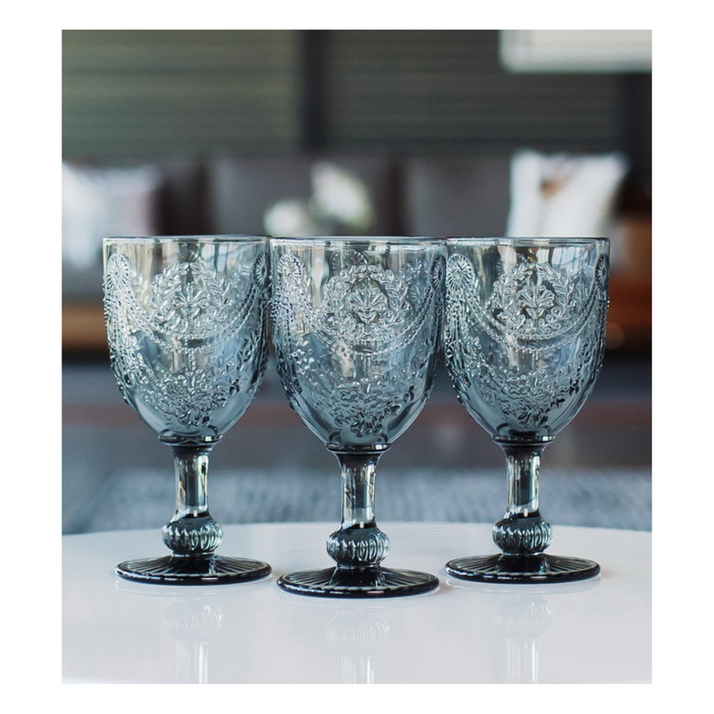 Set of 3 glasses Savoia - 320 ml Glass cups Set of 3 glasses Savoia - 320 ml Set of 3 glasses Savoia - 320 ml Tognana