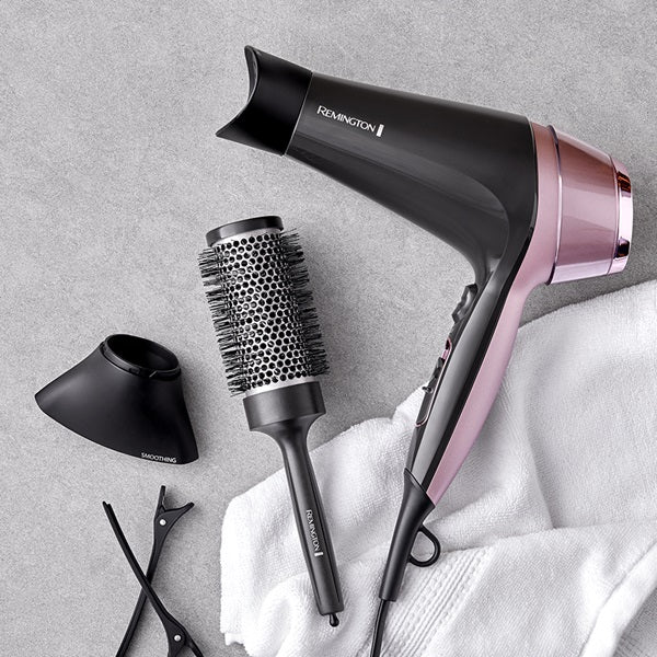 Curl & Straight Confidence Hairdryer Gift Set  Curl & Straight Confidence Hairdryer Gift Set Curl & Straight Confidence Hairdryer Gift Set Remington