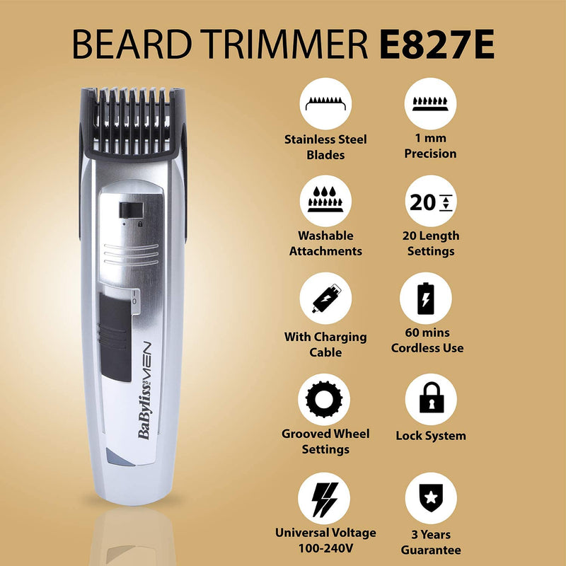 Beard Trimmer Hair Clippers & Trimmers Beard Trimmer Beard Trimmer BabyLiss