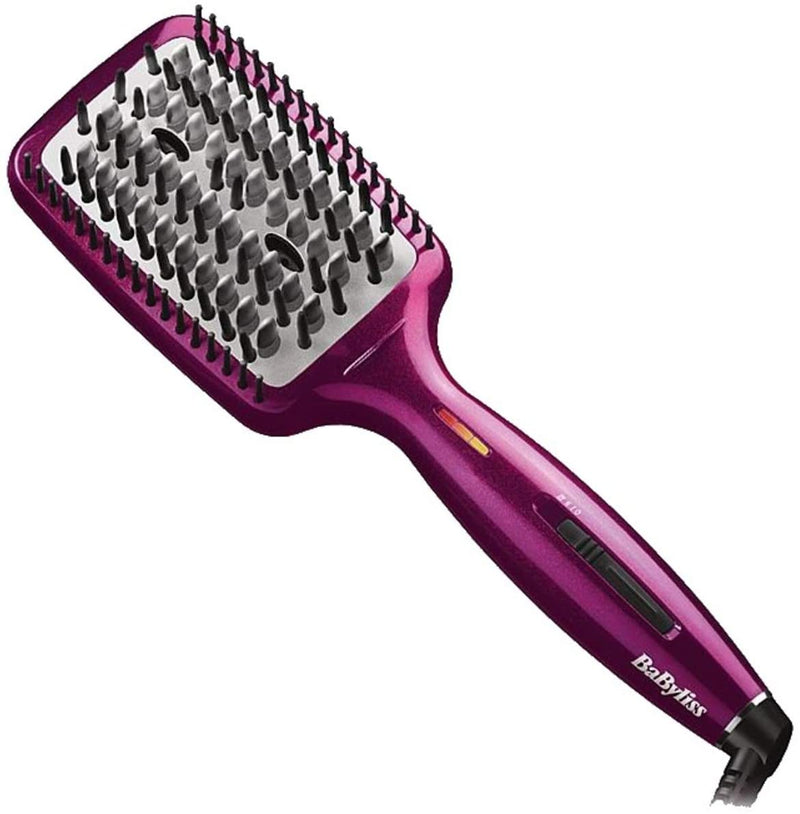 Heated Brush 3D Liss Brush With Ionic Technology - Purple hair brush Heated Brush 3D Liss Brush With Ionic Technology - Purple Heated Brush 3D Liss Brush With Ionic Technology - Purple BabyLiss