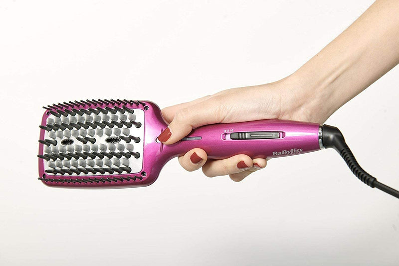Heated Brush 3D Liss Brush With Ionic Technology - Purple hair brush Heated Brush 3D Liss Brush With Ionic Technology - Purple Heated Brush 3D Liss Brush With Ionic Technology - Purple BabyLiss