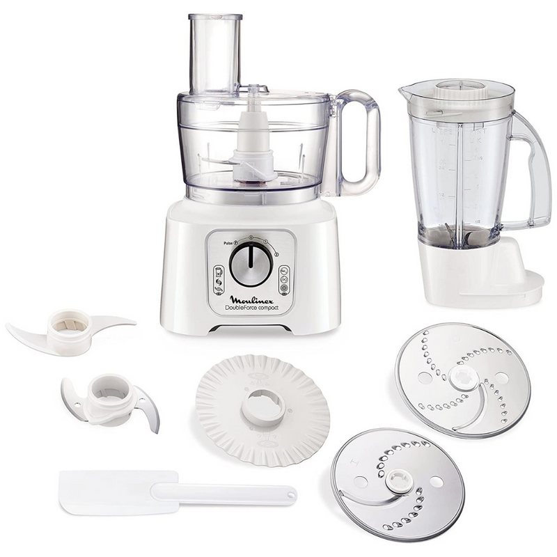 Double Force Compact Silver Food Mixers & Blenders Double Force Compact Silver Double Force Compact Silver moulinex