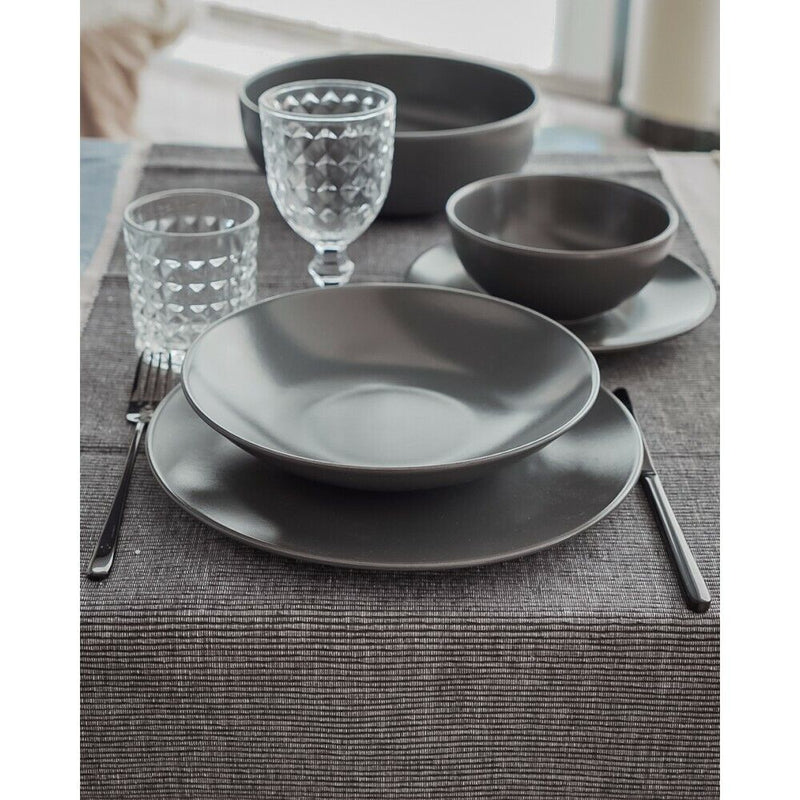 Table Set - Dark Grey - Items By Choice Dinner Set Table Set - Dark Grey - Items By Choice Table Set - Dark Grey - Items By Choice Tognana
