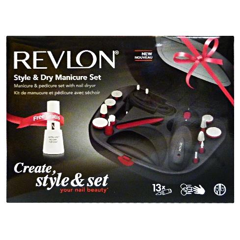 Style and Dry Manicure and Pedicure Set